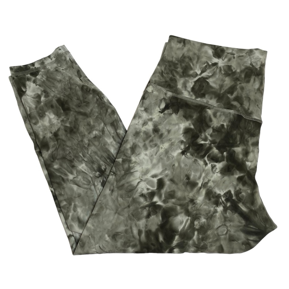 Lululemon Align HR Pant 25" Diamond Dye Green Size 16